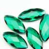 Stone : Emerald Green Hydro Quartz  Shape : Marquise Dimensions : 16mm(L) x 7mm (w) Quantity : 4 Pcs. Drilling is available on Top/Side or Top/Front